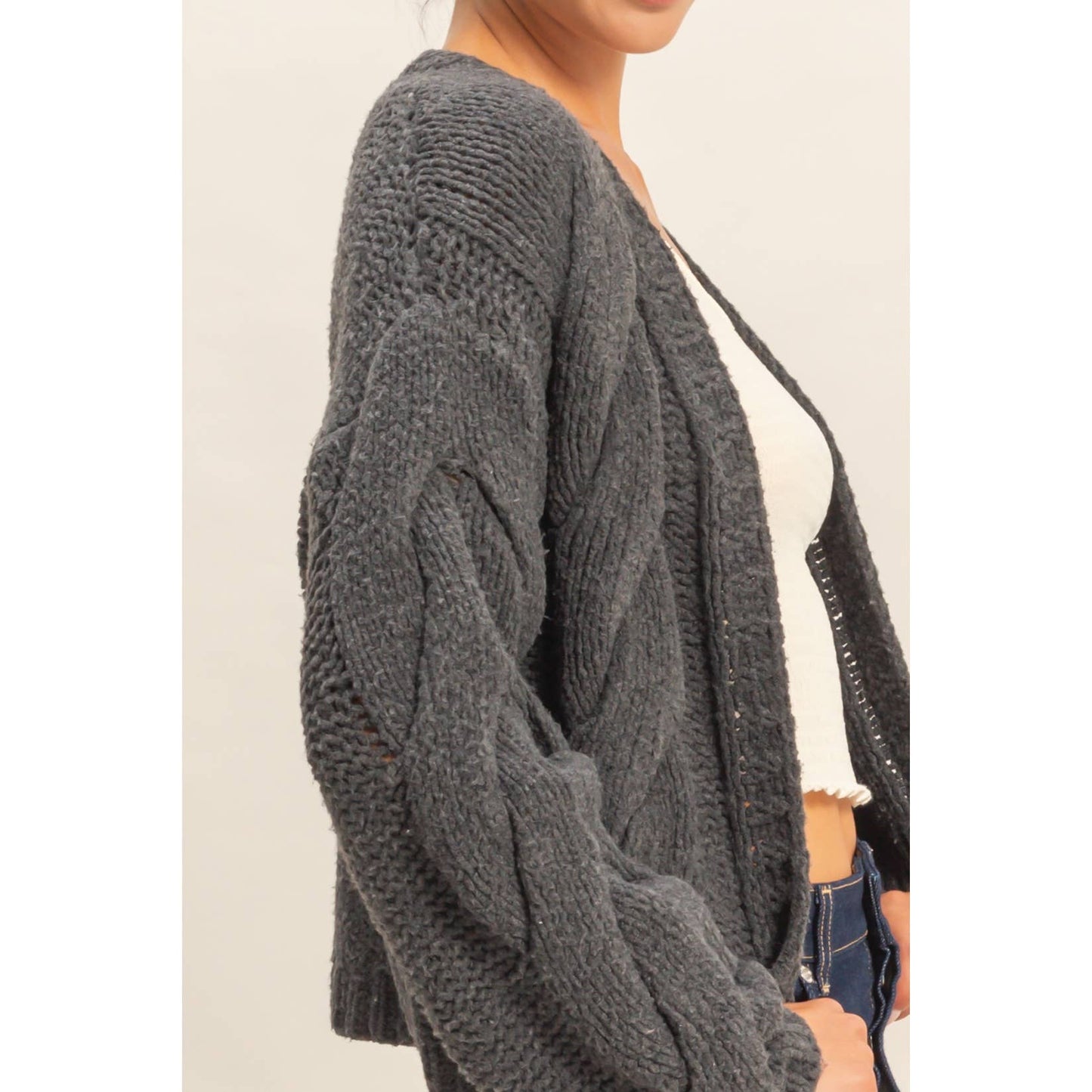 Cable Knit Cardi