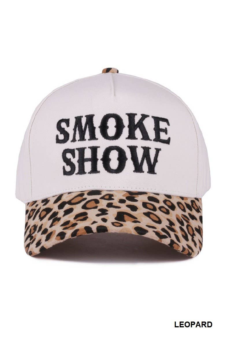 Smoke Show Two Tone Canvas Cotton Cap