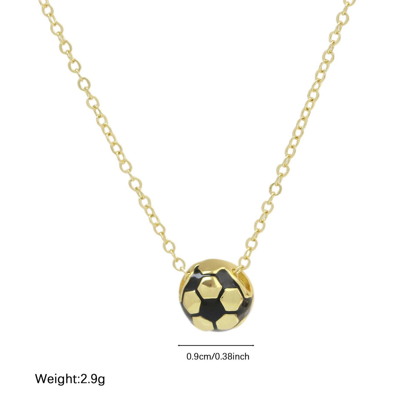 GAMEDAY CHARM STAINLESS STEEL NECKLACE | 40NK9706