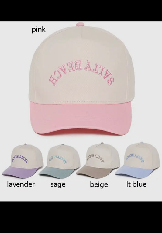 Salty beach hat