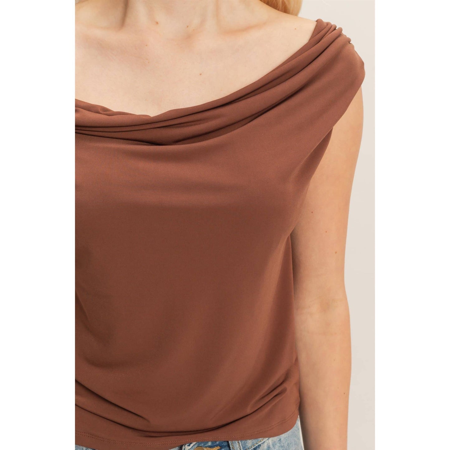 Cowl Neck Top