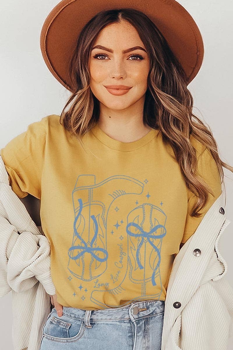 Cowgirl Boots Graphic Tee