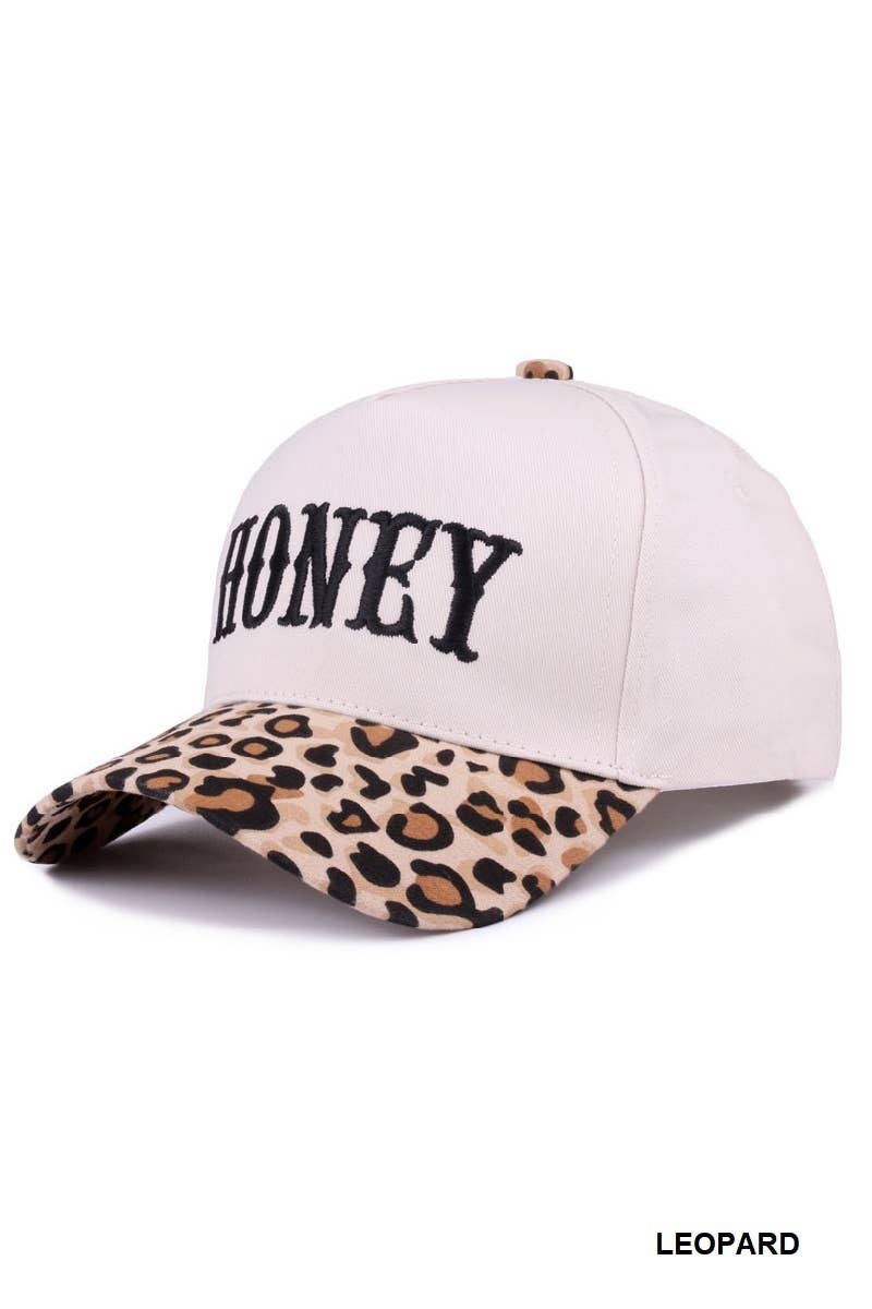 Honey Two-tone Canvas Cotton Cap
