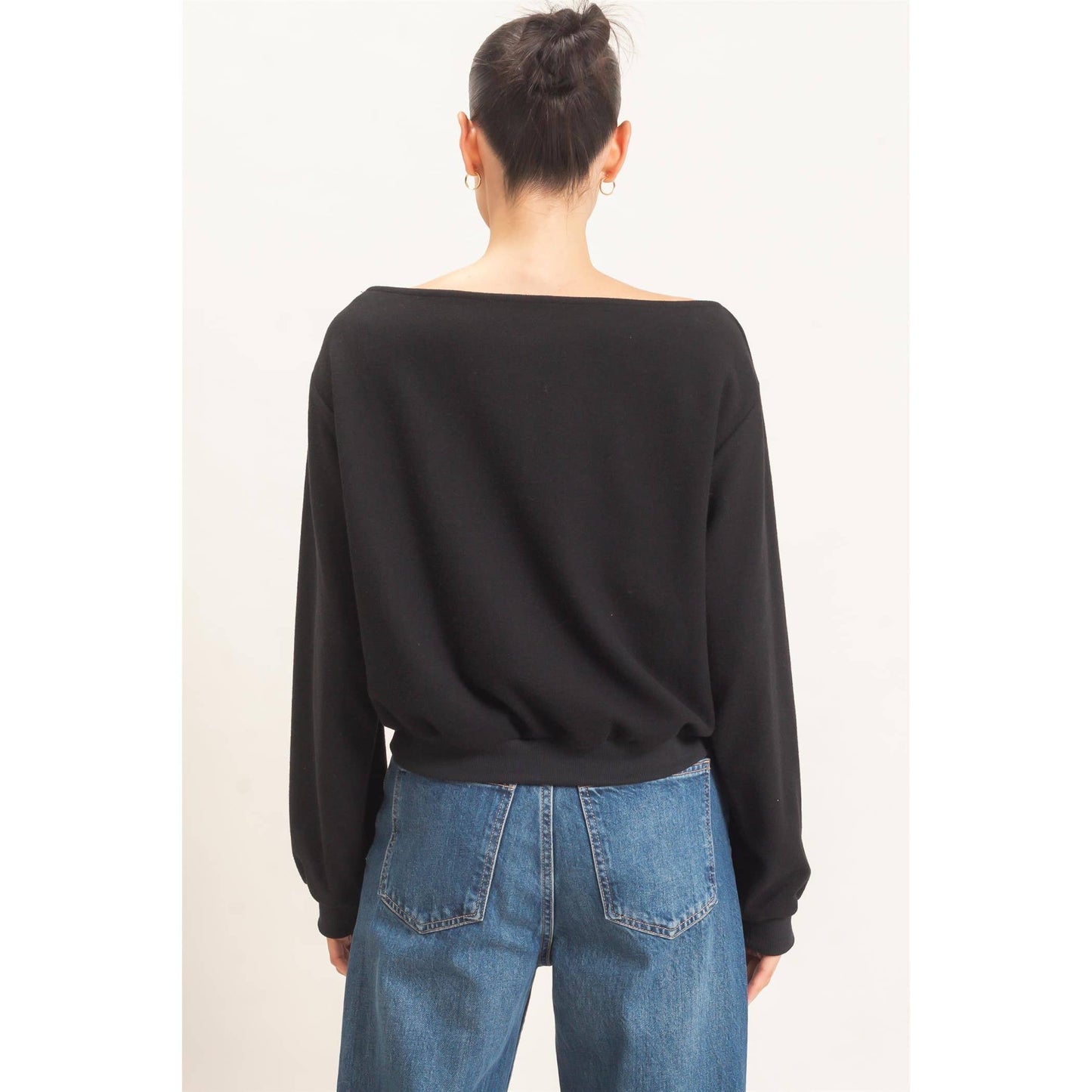 Studded Crew Neck
