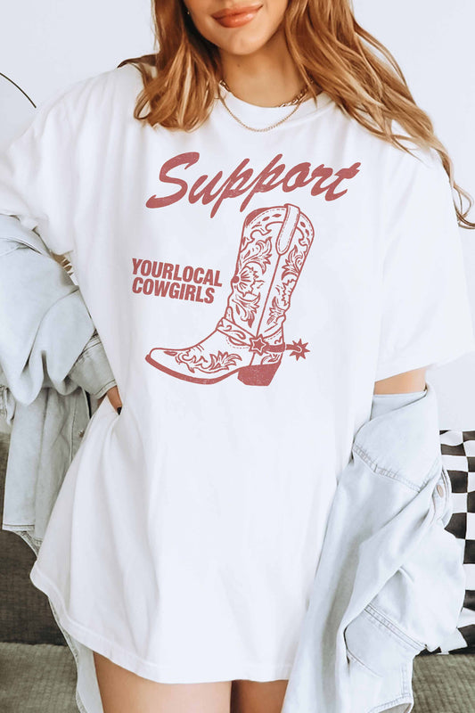 SUPPORT OVERSIZED TEE