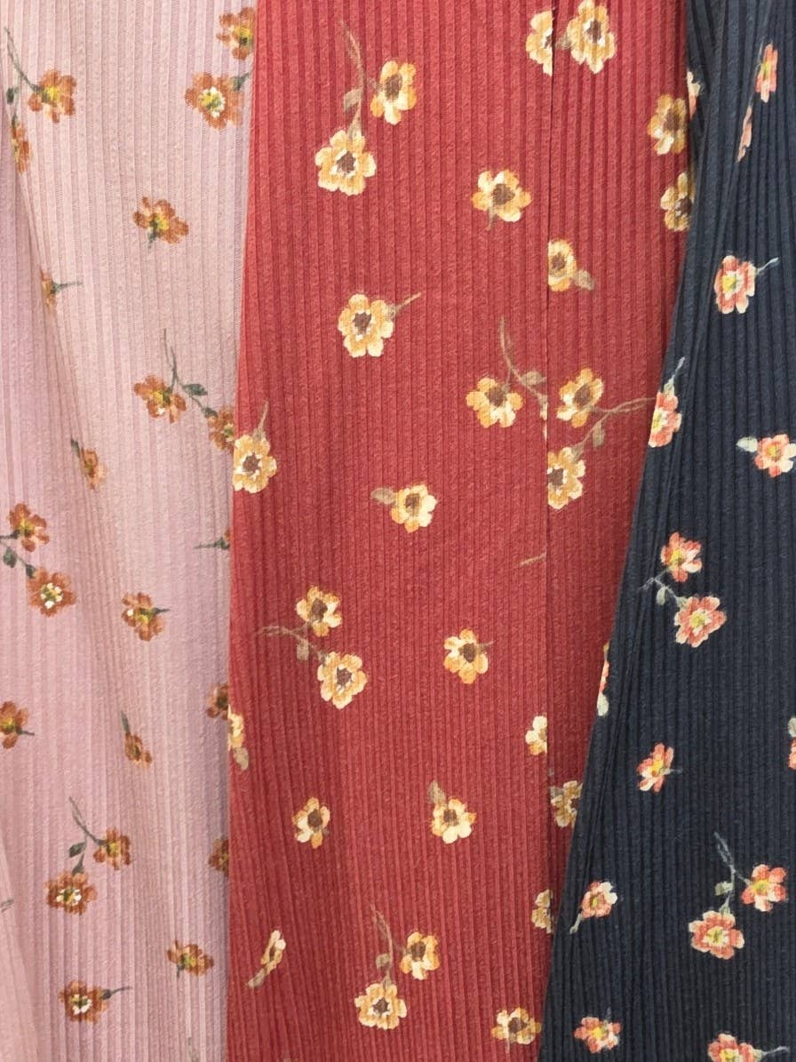 FLORAL MIDI DRESS