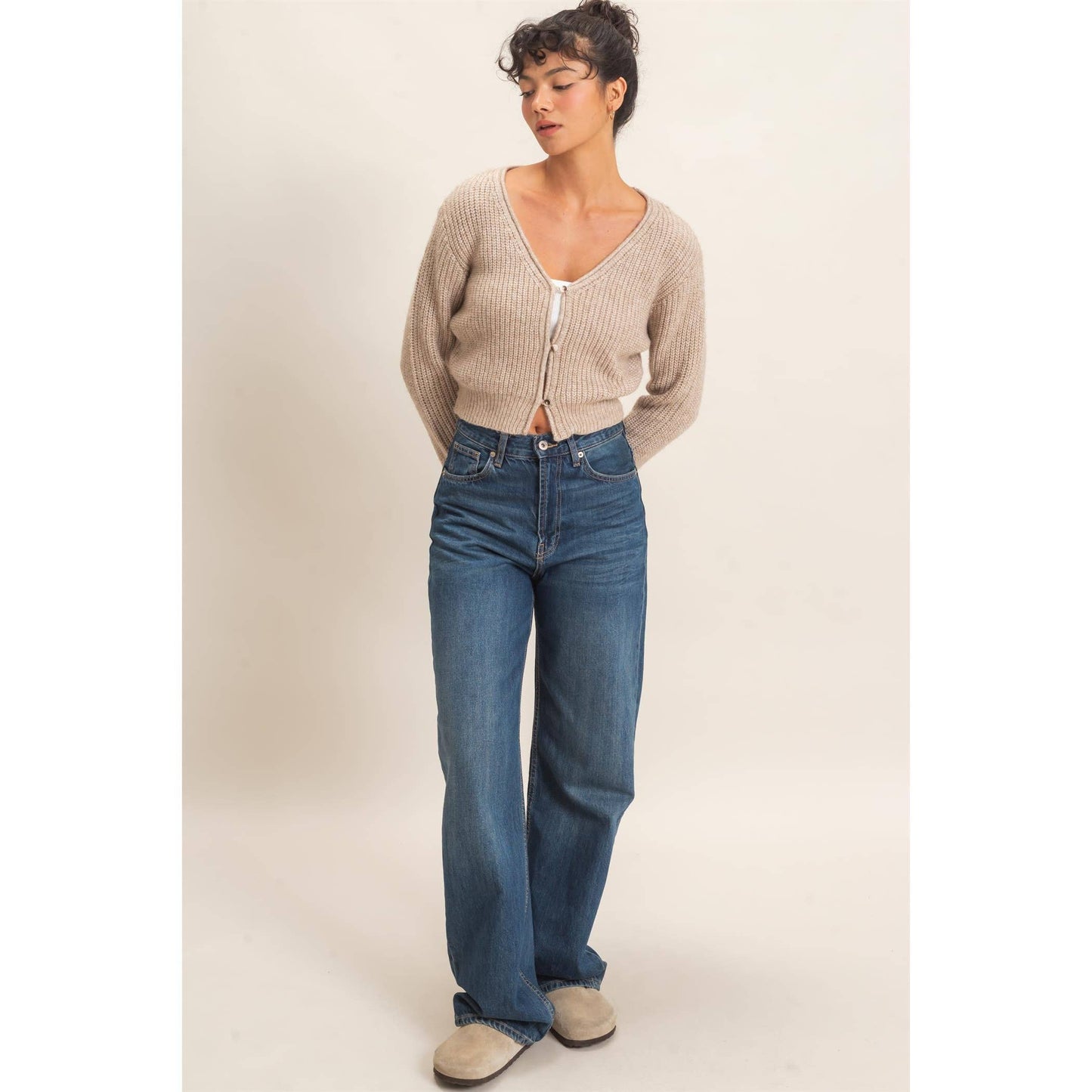 Fall Ribbed Cardigan