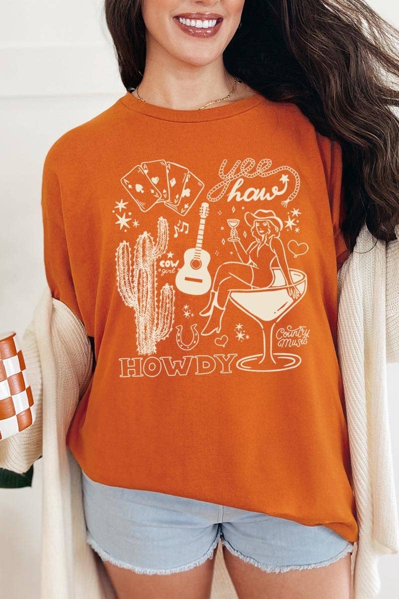Cowgirl Country Music Tee