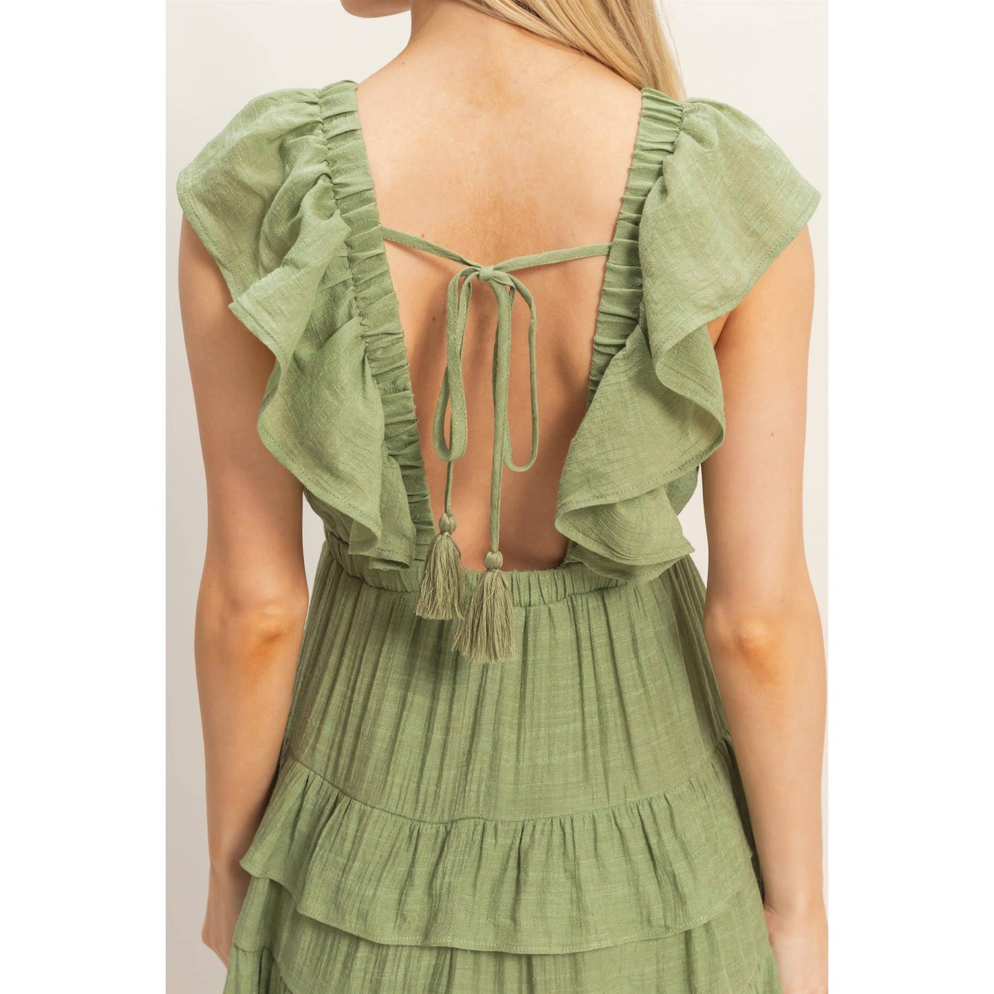 Ruffle Mini Dress