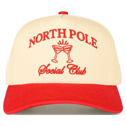 CC NORTH POLE SOCIAL CLUB TRUCKER HAT, TCM 0113
