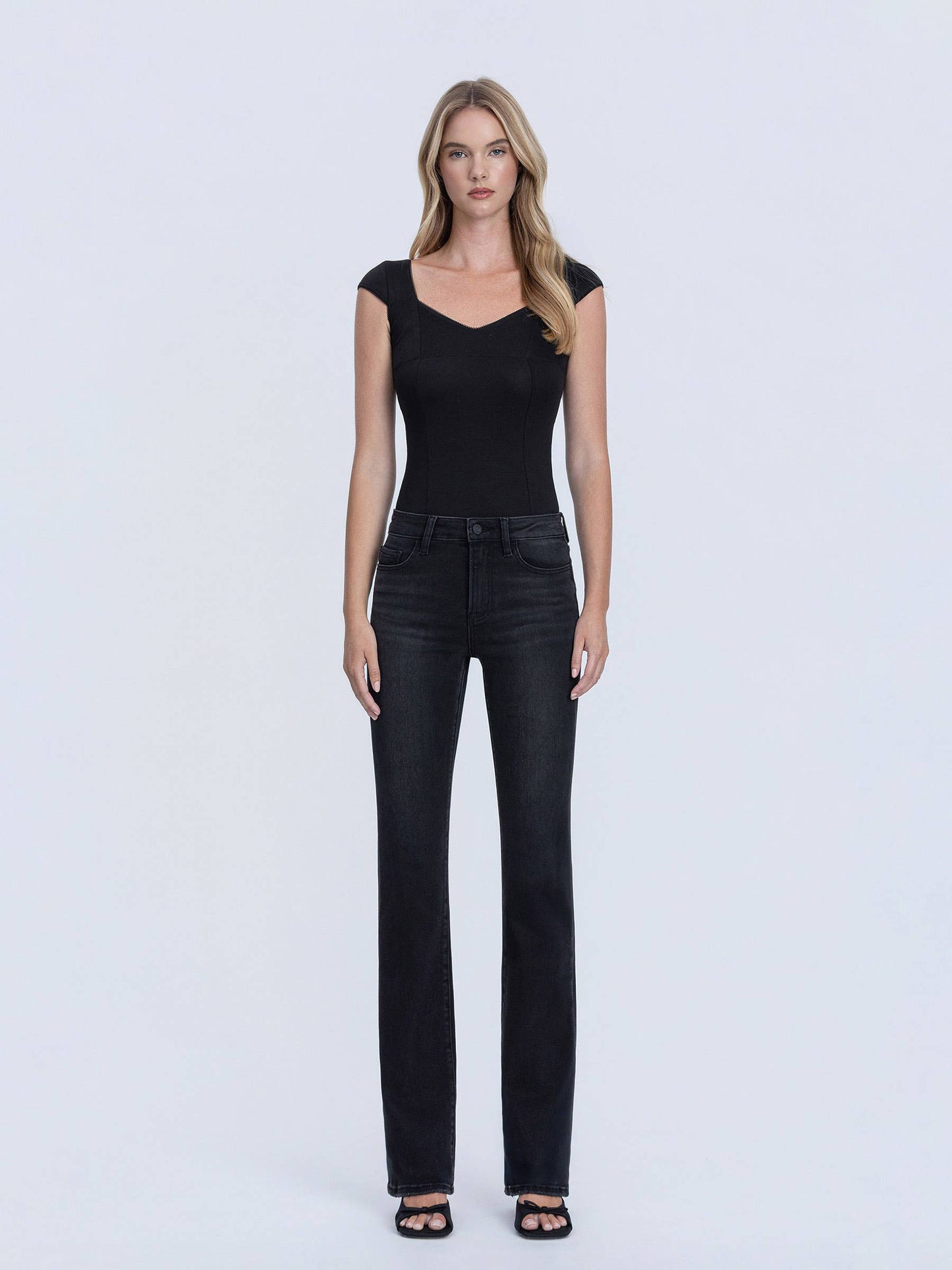 HAILEY BLACK BOOTCUT JEANS