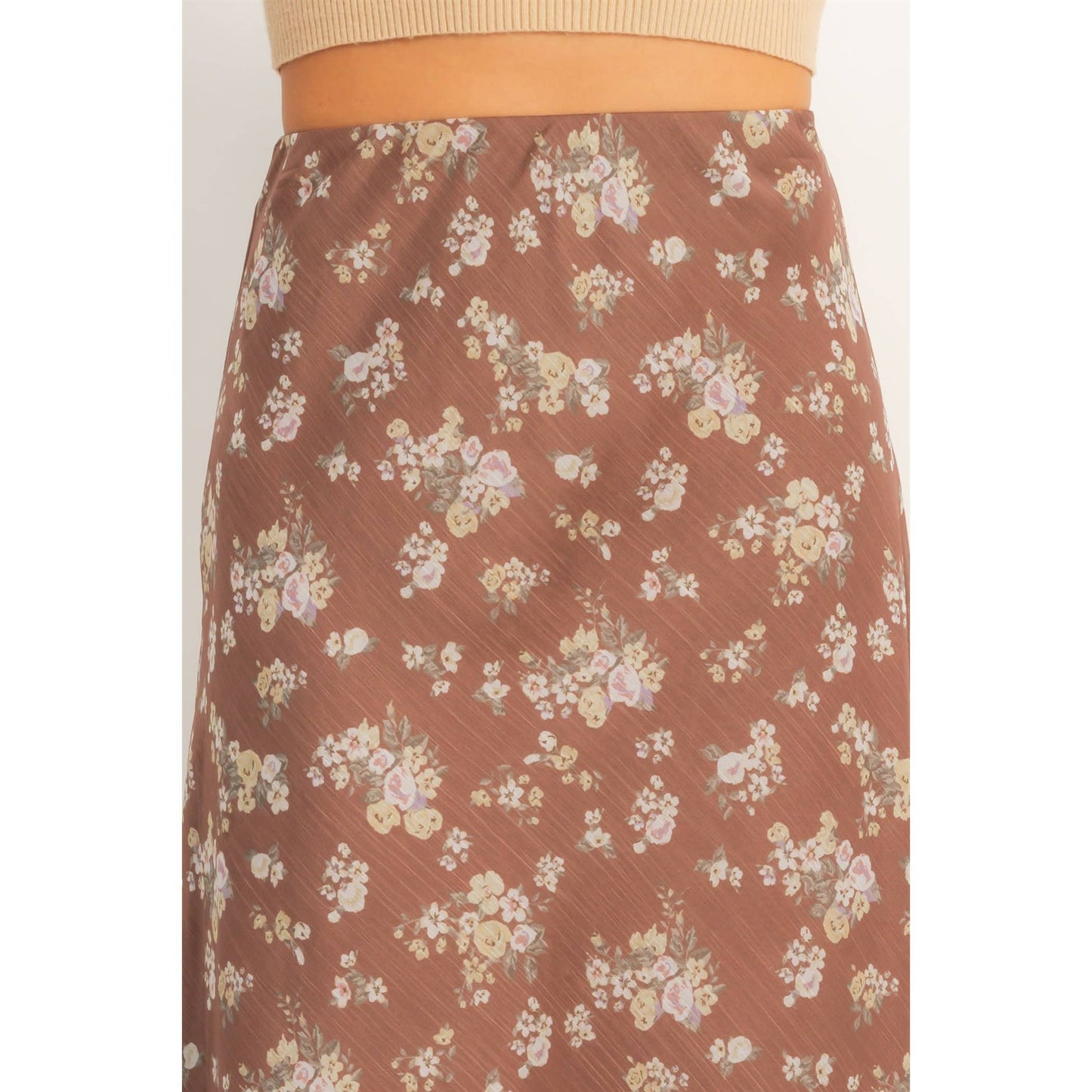Spring Floral Skirt