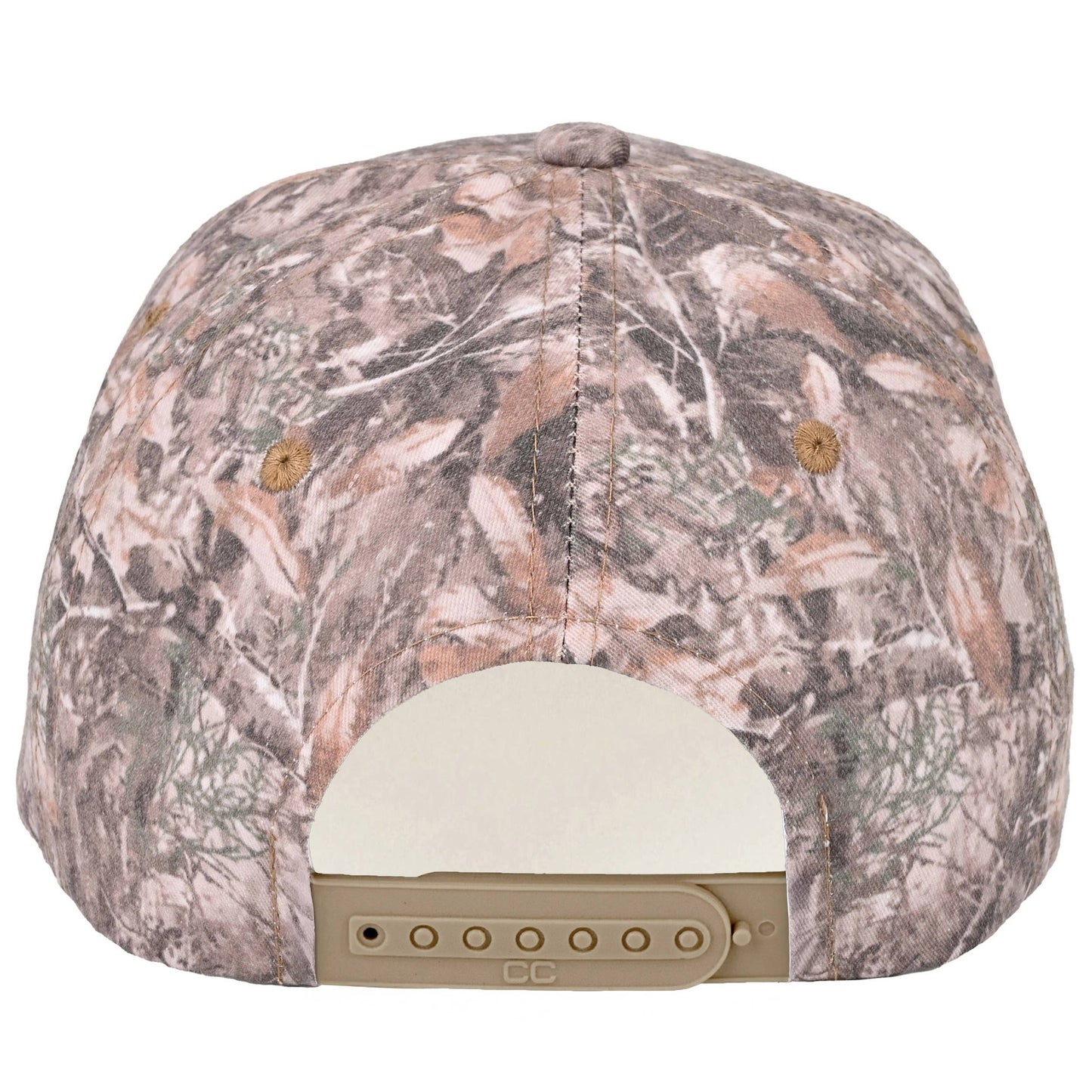 SMOKE SHOW CAMO Letter on Two Tone Trucker Hat
