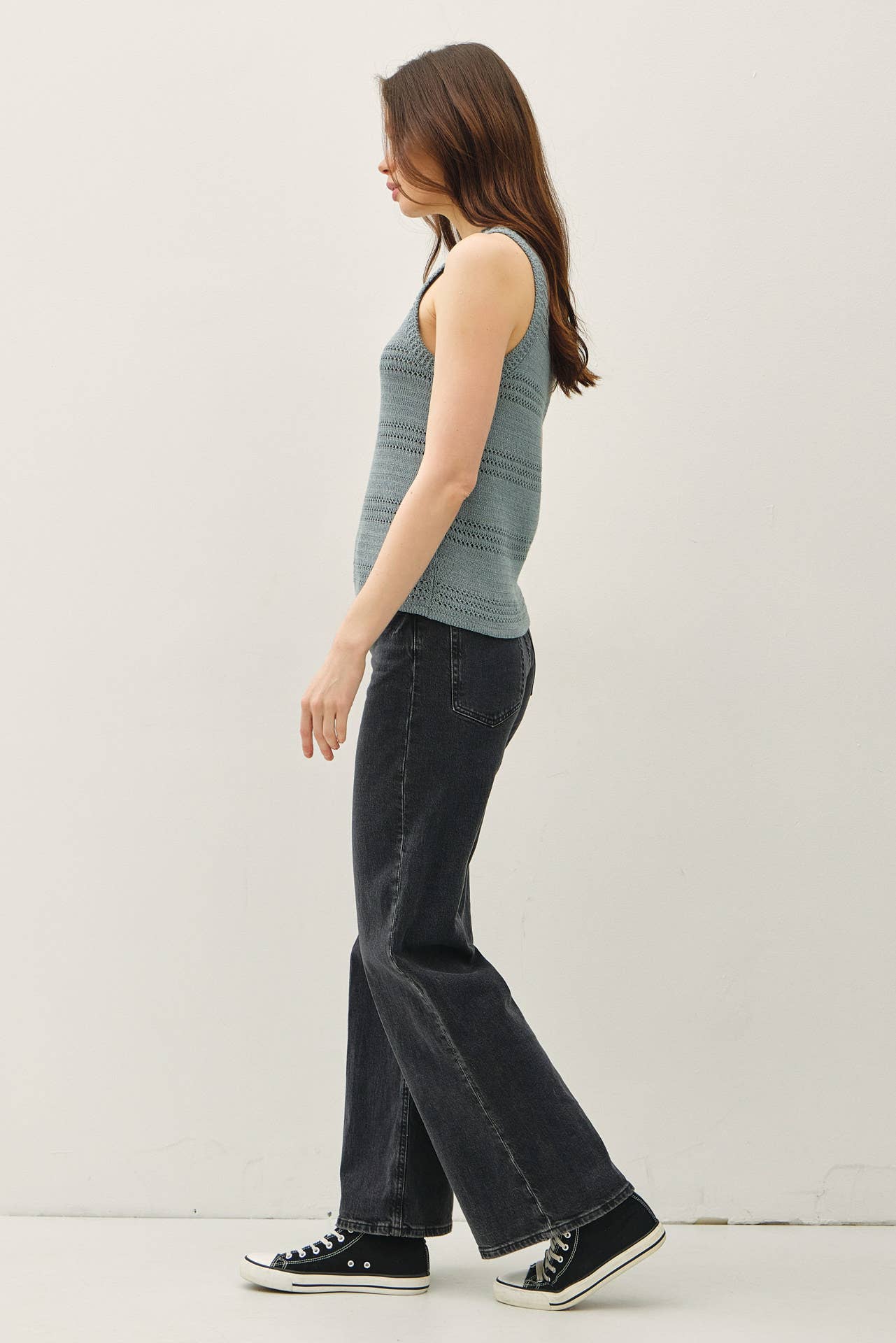 KNIT CLASSIC CUT TANK