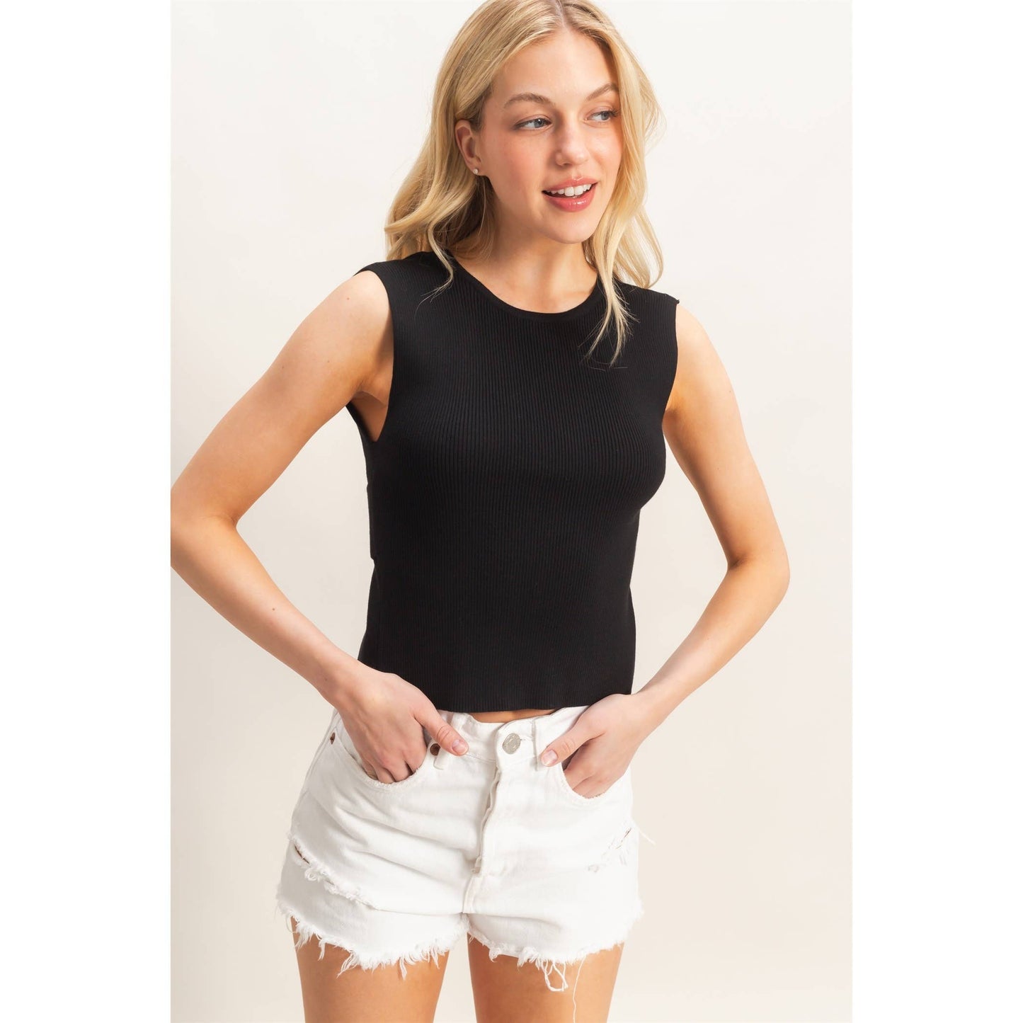 Serena open back top