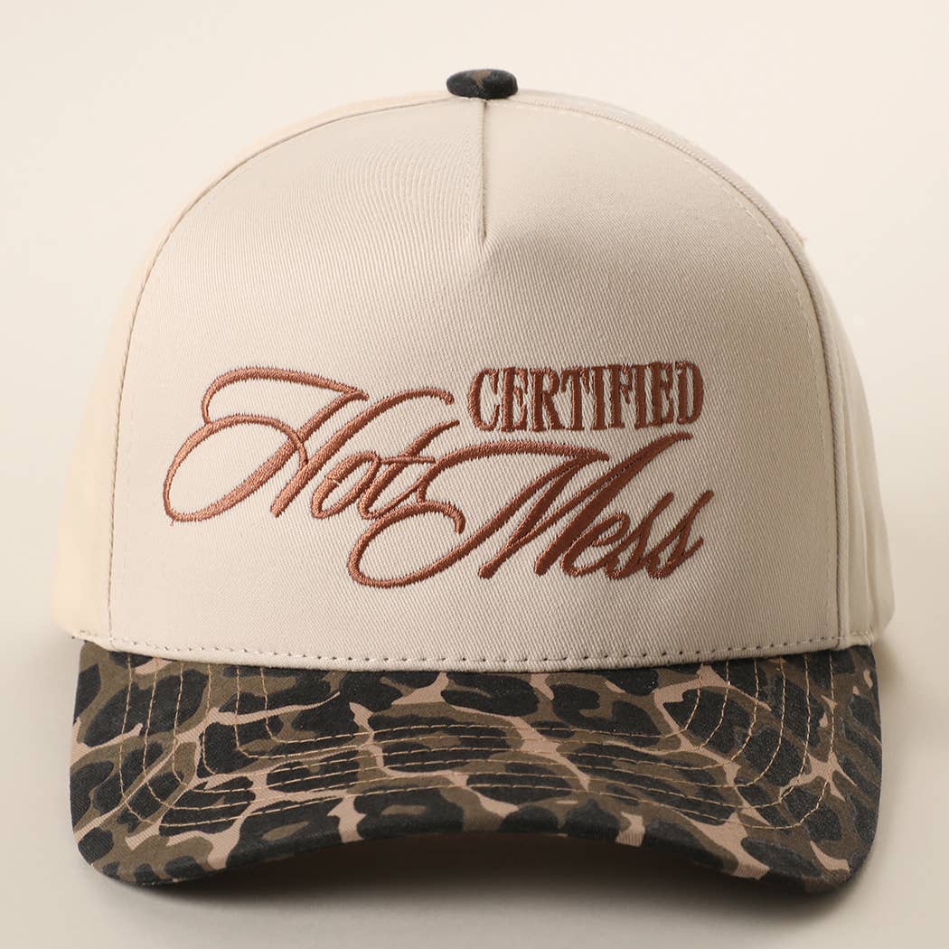 CERTIFIED HOT MESS Trucker Hat
