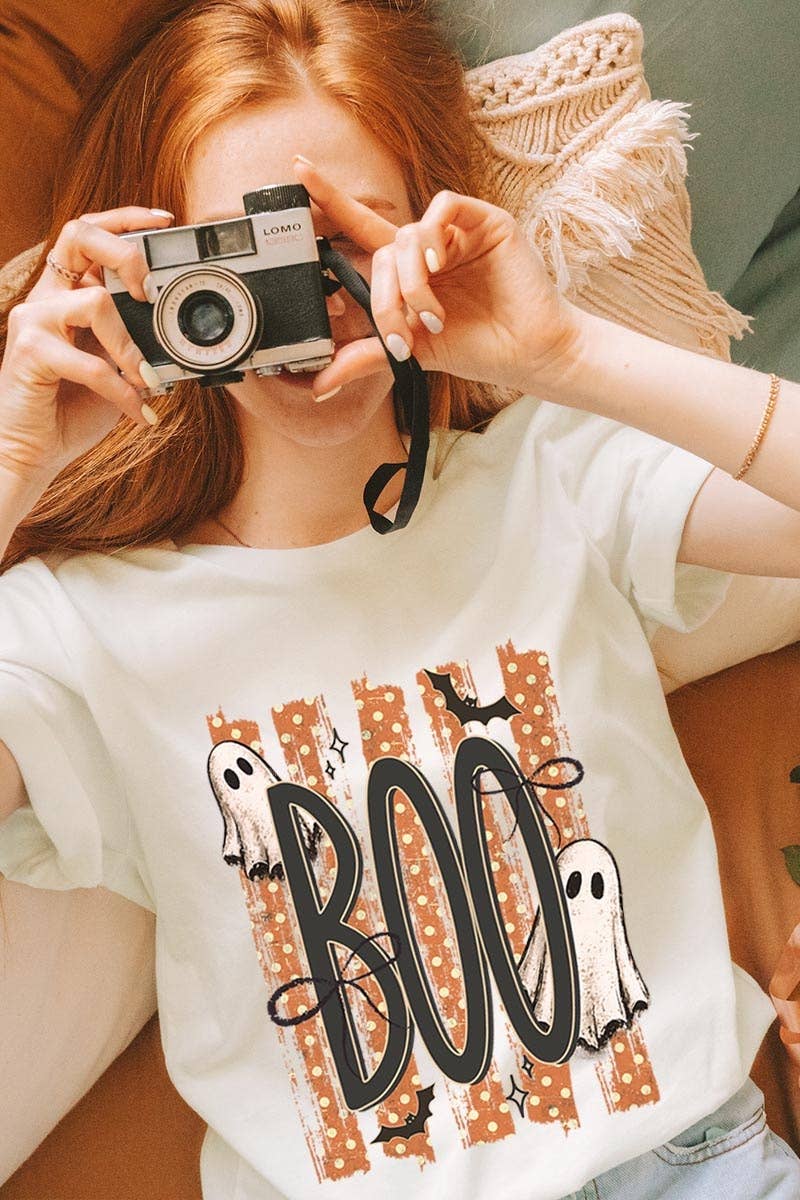 BOO Ghost Graphic Tee