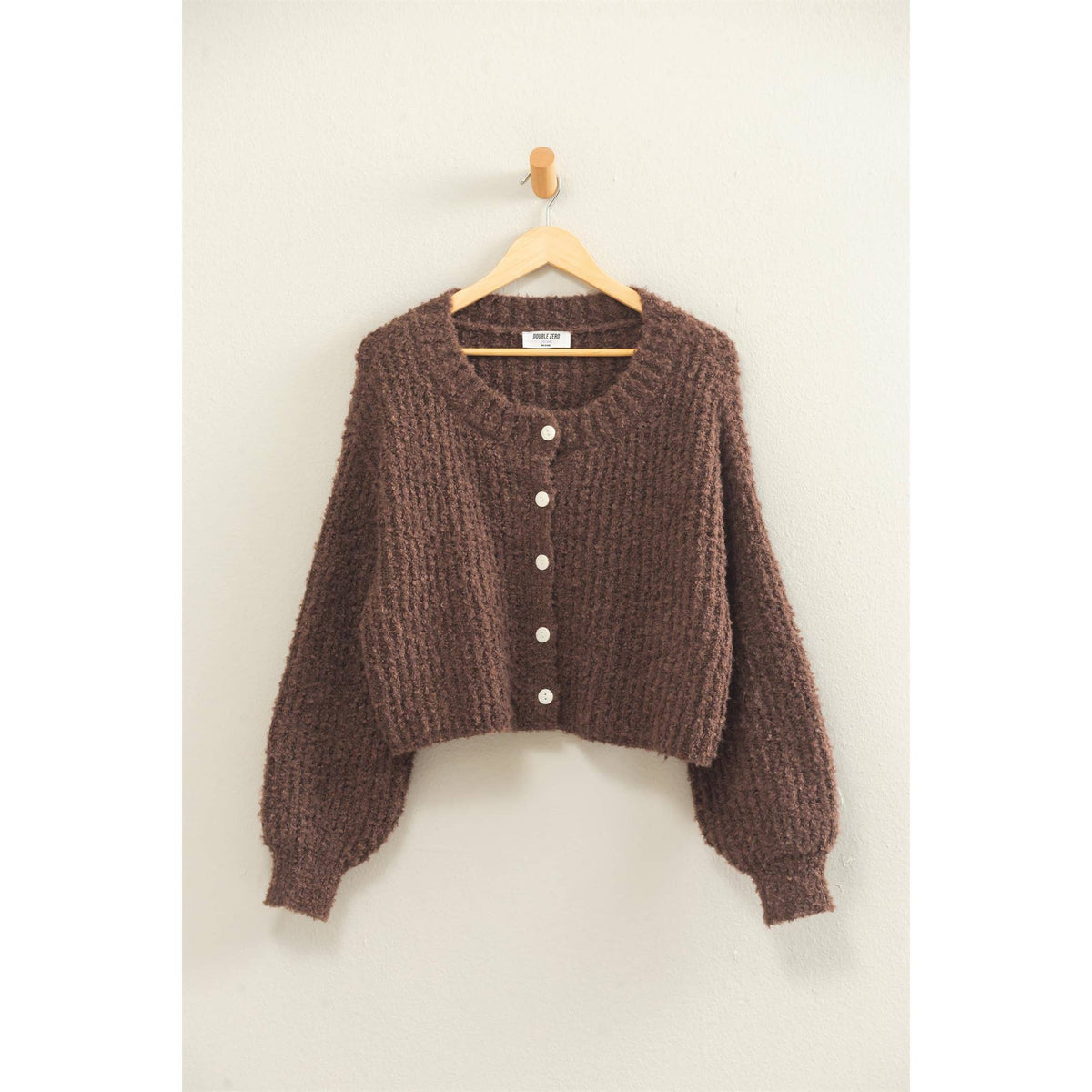 Knit Button Front Cardigan