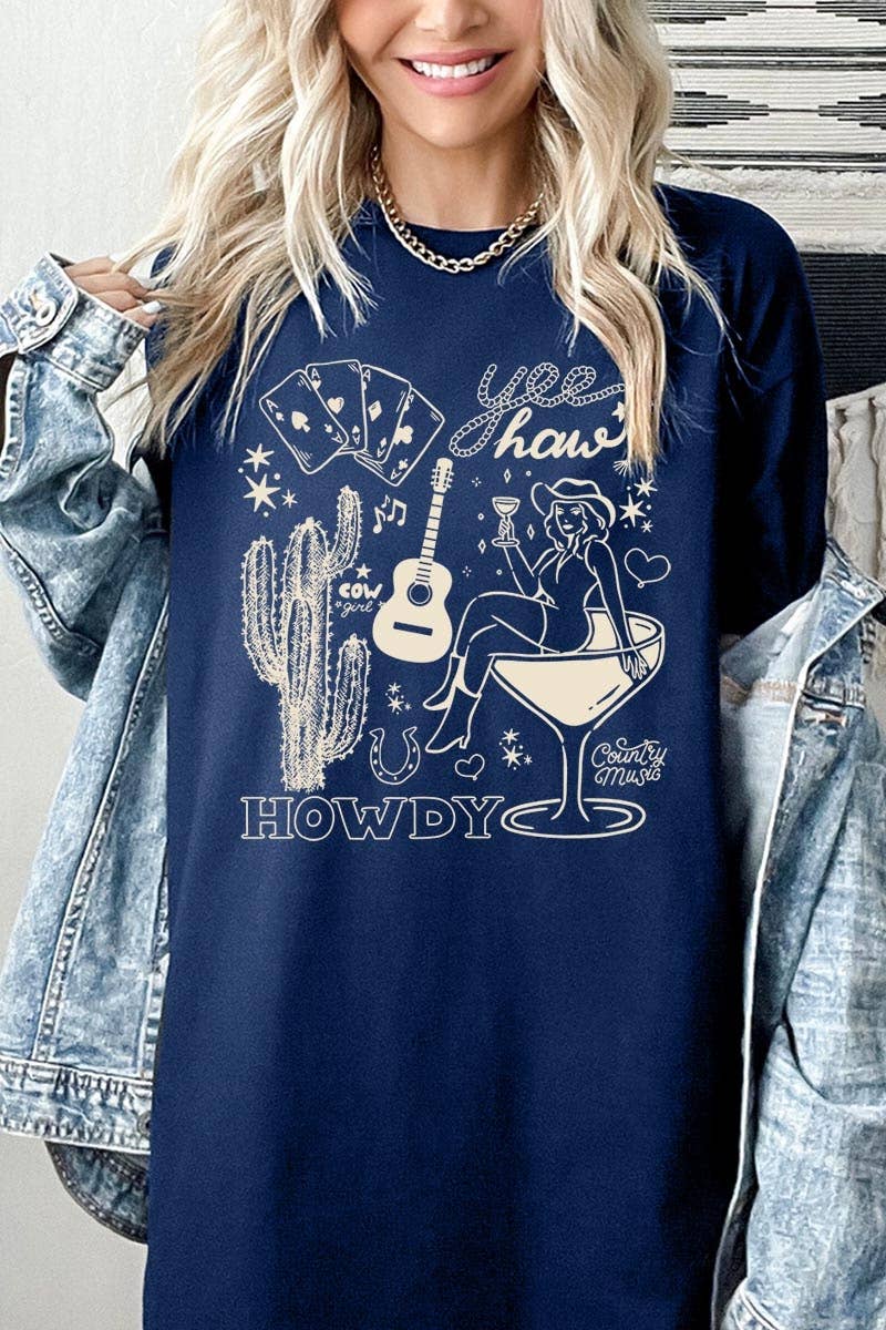 Cowgirl Country Music Tee