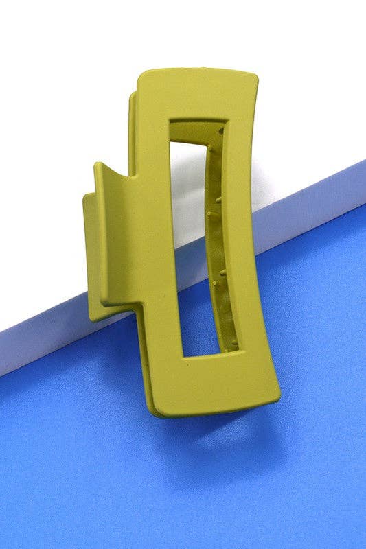 LARGE CLASSIC MATTE HAIR CLAW CLIPS