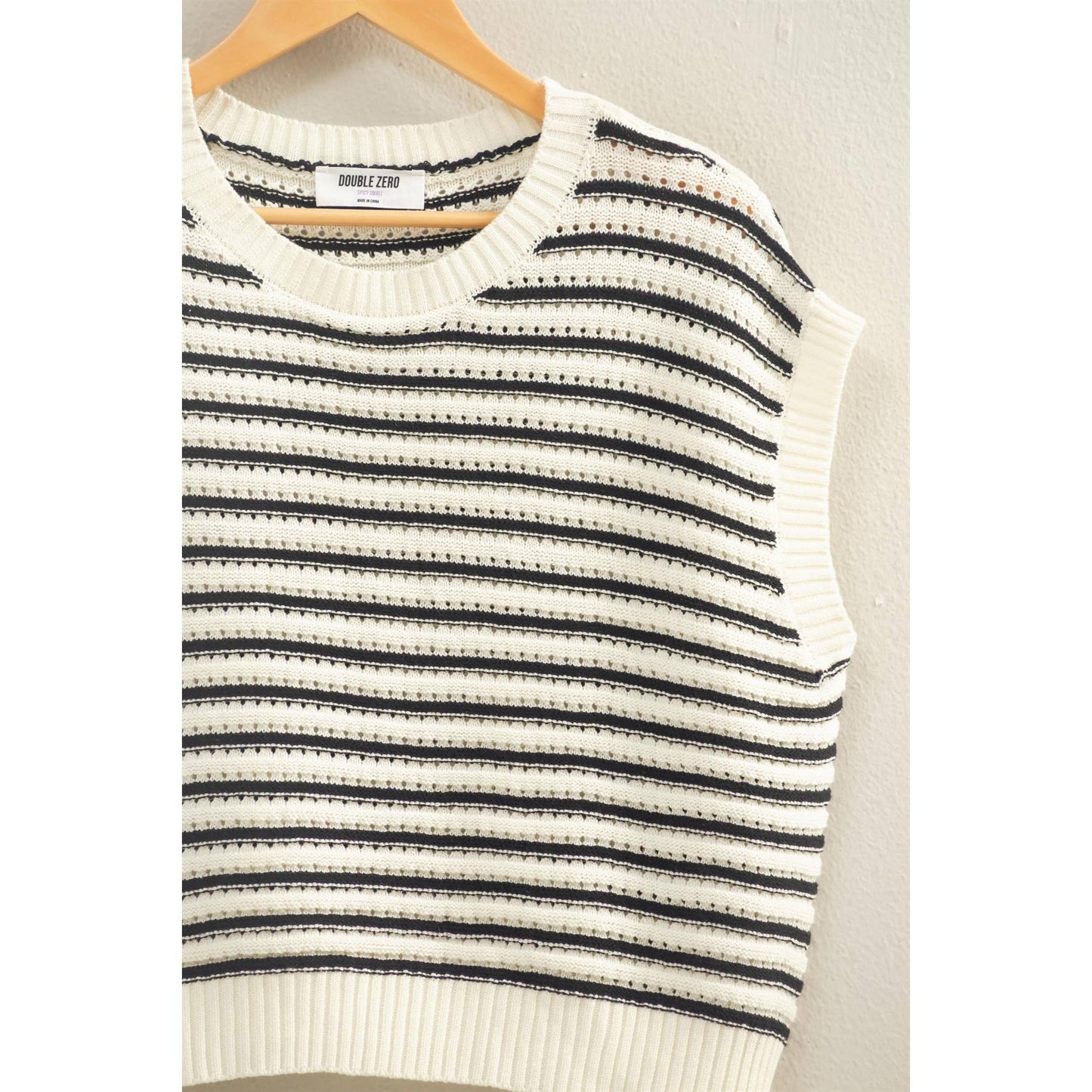 Striped knit Top