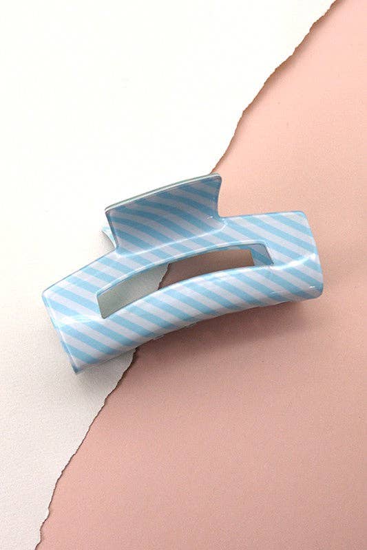 STRIPE HAIR CLAW CLIPS | 40H564
