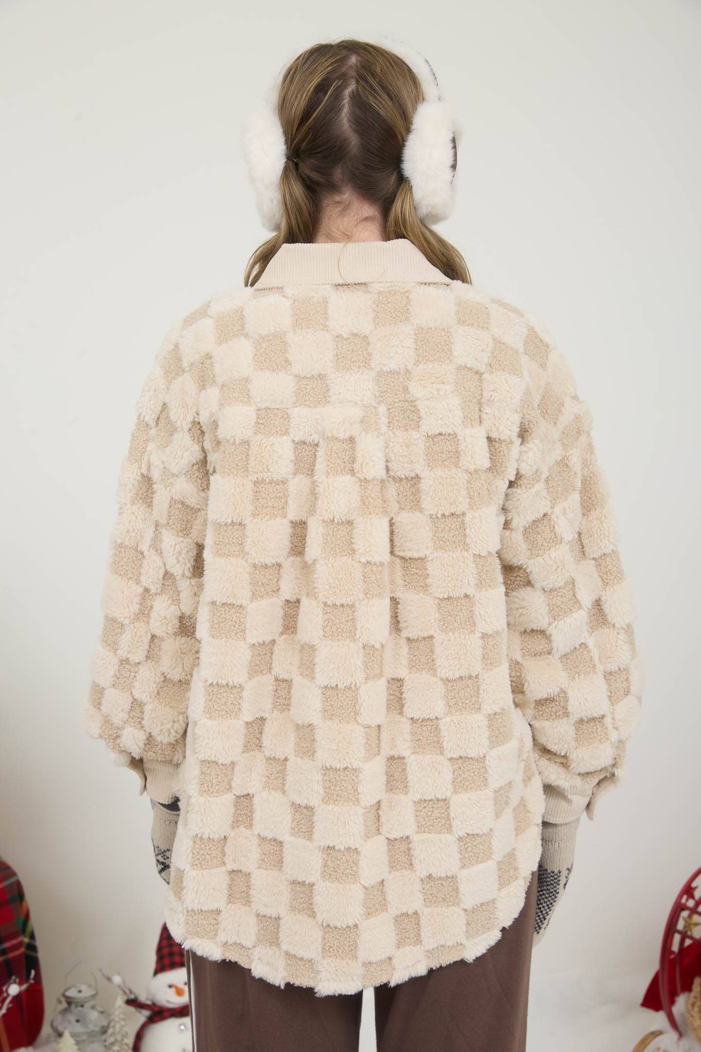 CHECKERED SHERPA