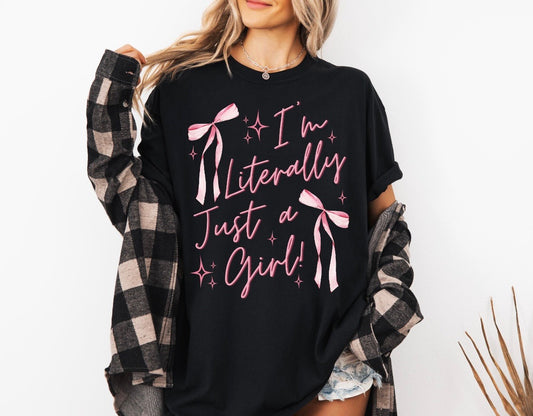 Just a girl Graphic Tee