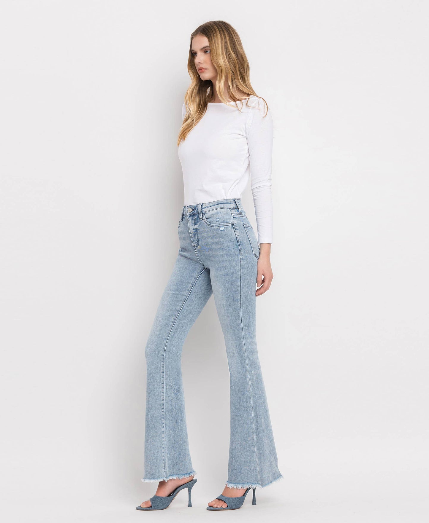 LOVE HIGH RISE CLASSIC FLARE JEANS