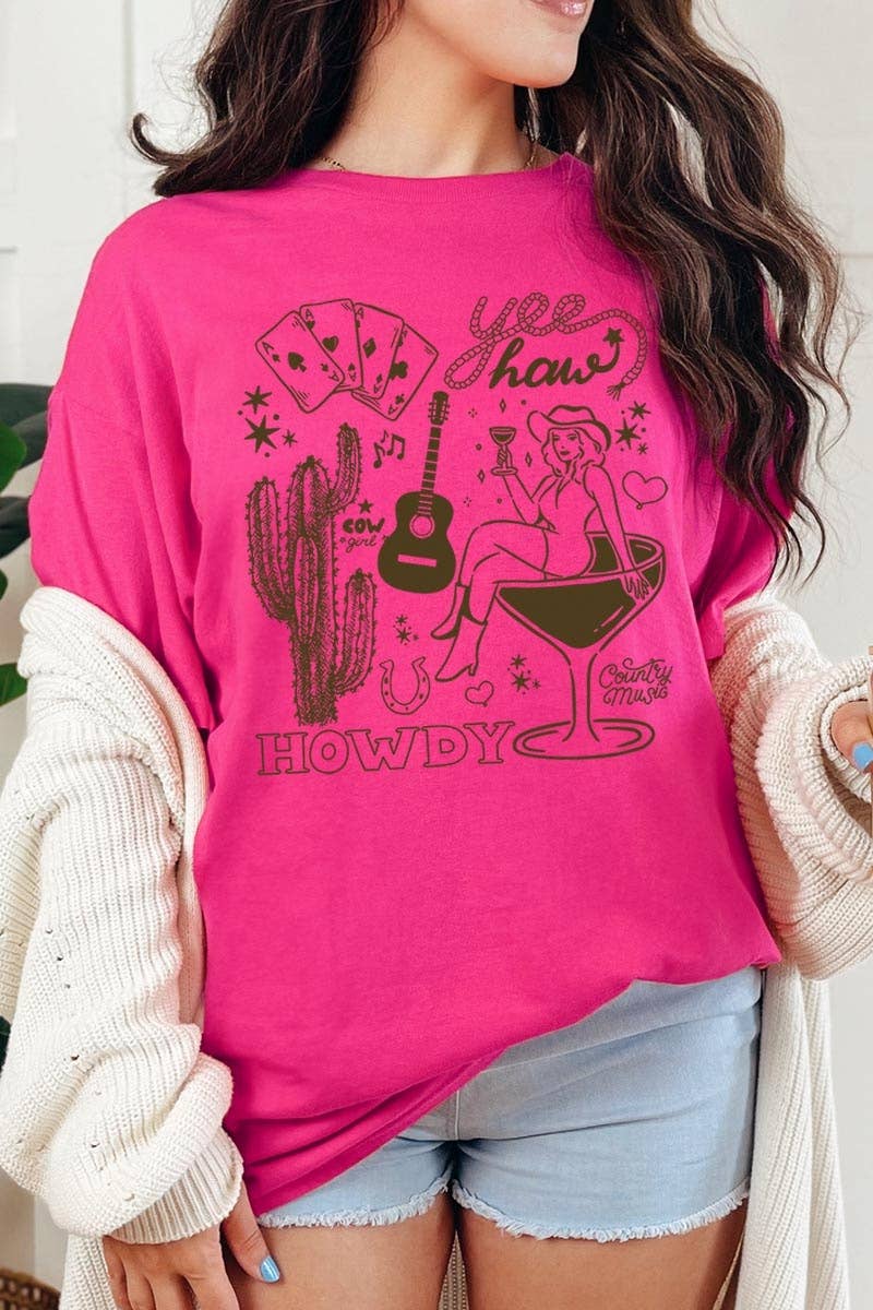 Cowgirl Country Music Tee