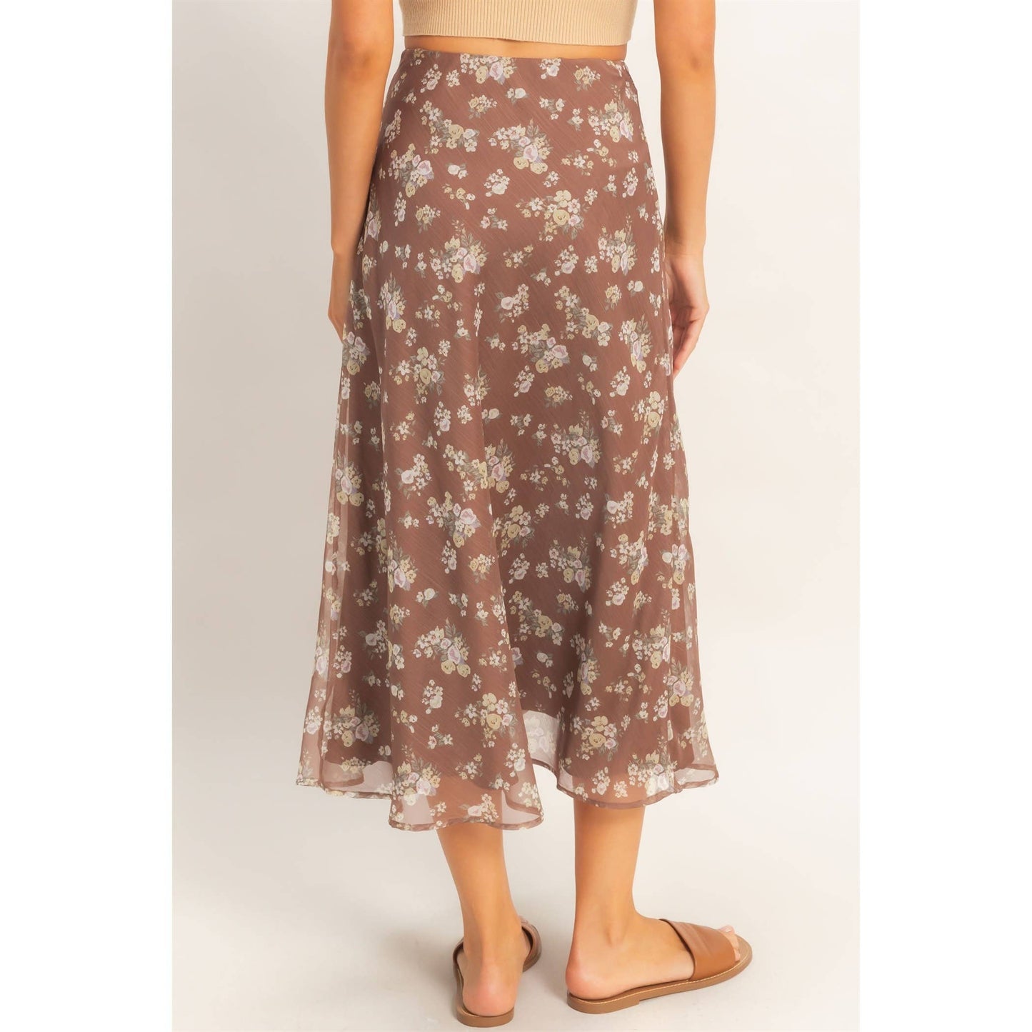Spring Floral Skirt