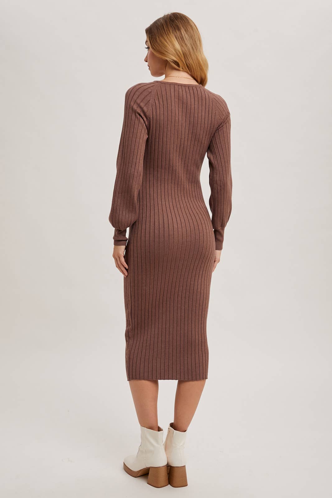 BELLA SWEATER MIDI DRESS