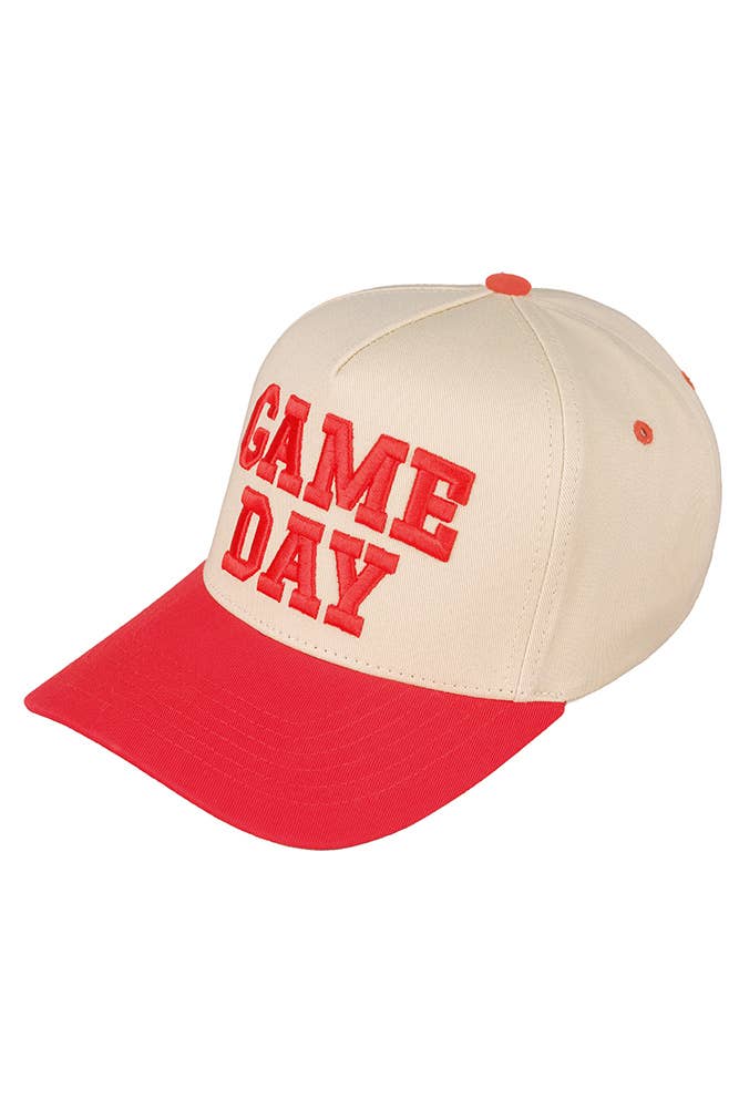 C.C GAME DAY Embroidered Cotton Baseball Cap
