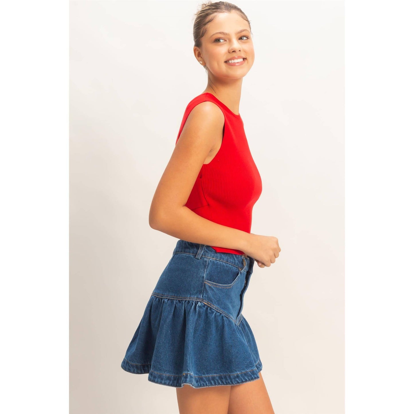 Serena open back top