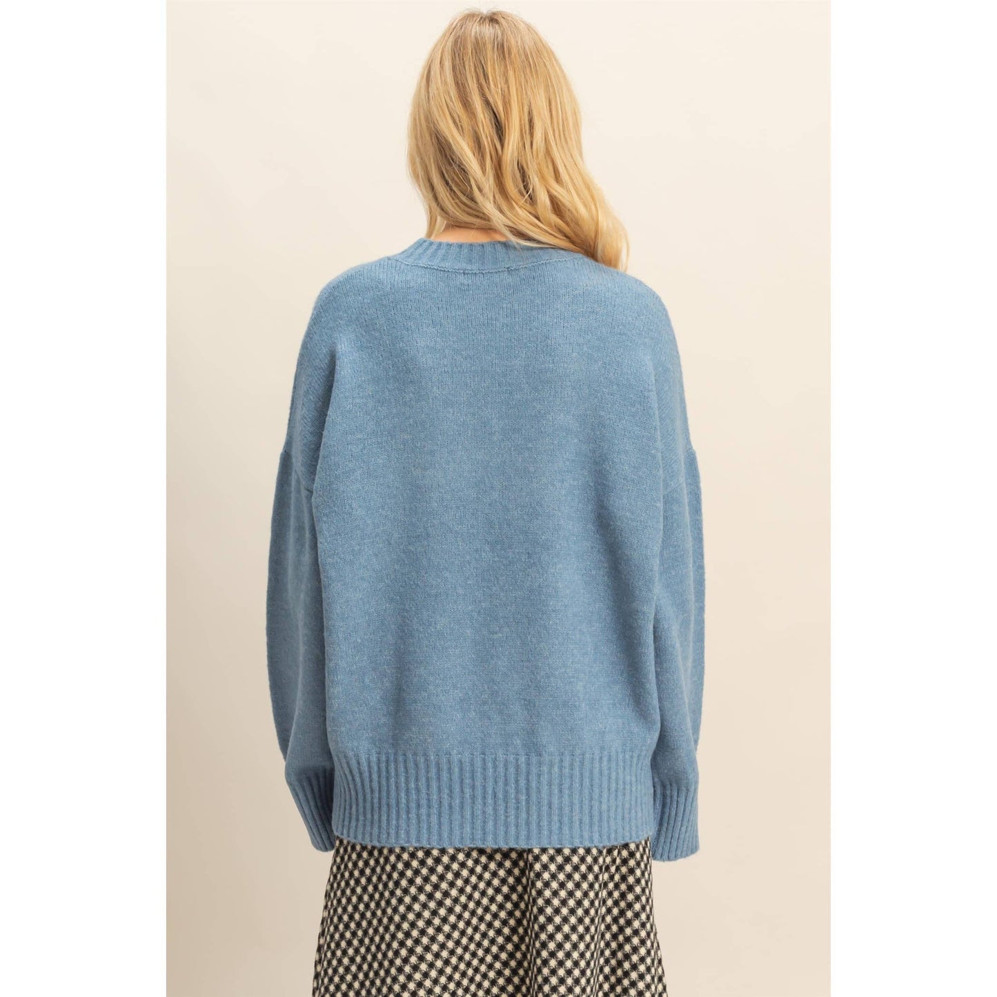 Oversized Crew Sweater