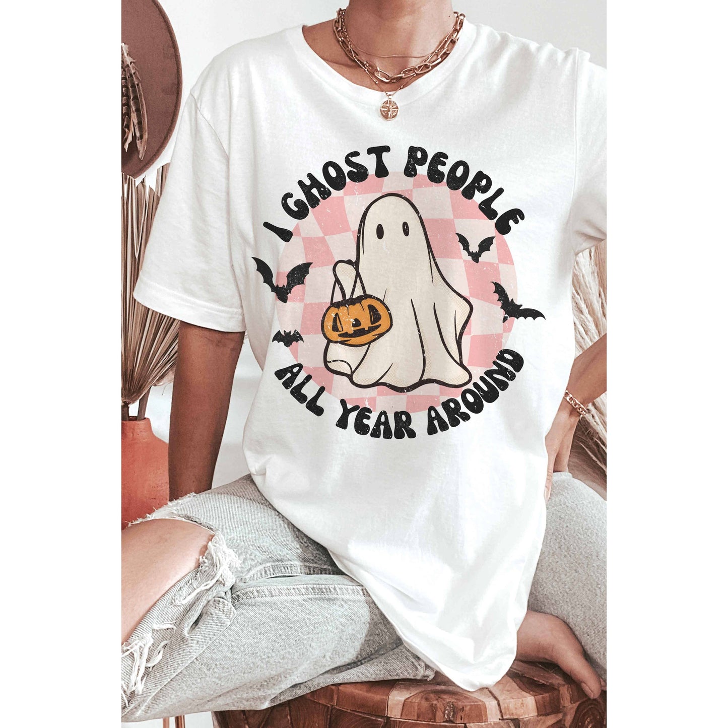 (PRE-ORDER) I GHOST PEOPLE ALL YEAR AROUND Graphic Tee