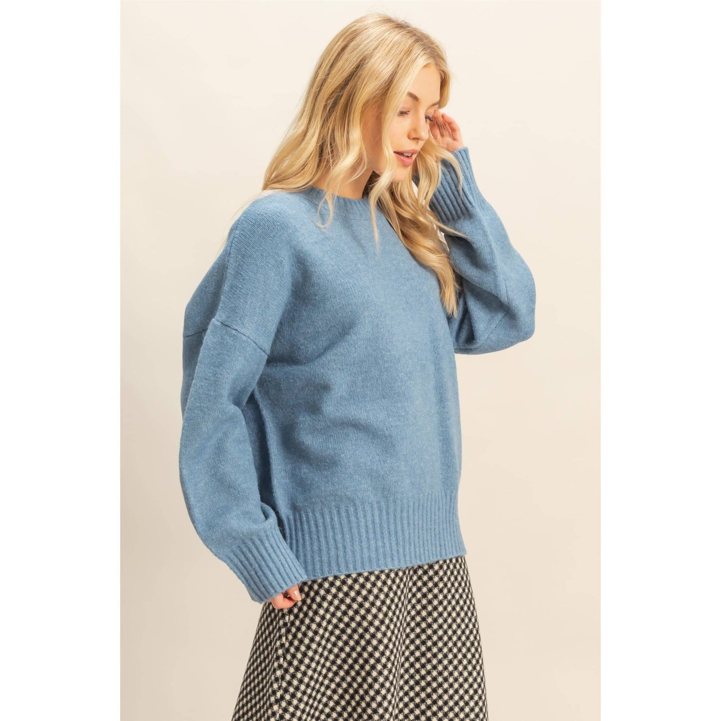 Oversized Crew Sweater