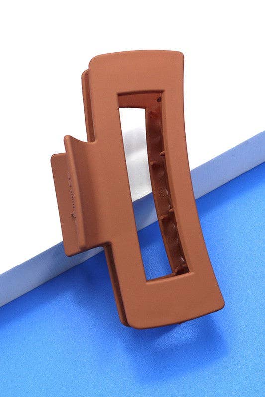LARGE CLASSIC MATTE HAIR CLAW CLIPS