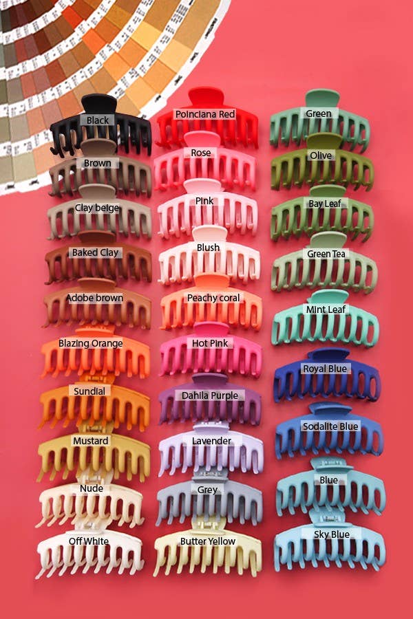 OVER SIZED HAIR CLAW CLIPS | 40H203