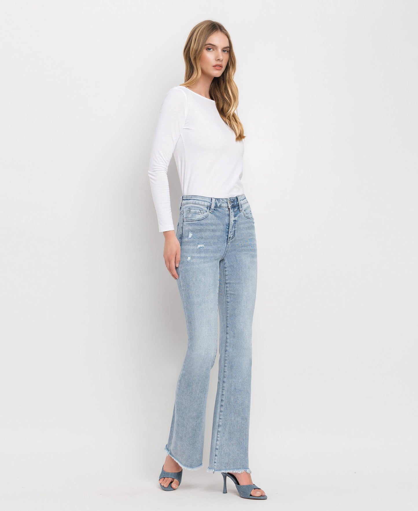 LOVE HIGH RISE CLASSIC FLARE JEANS