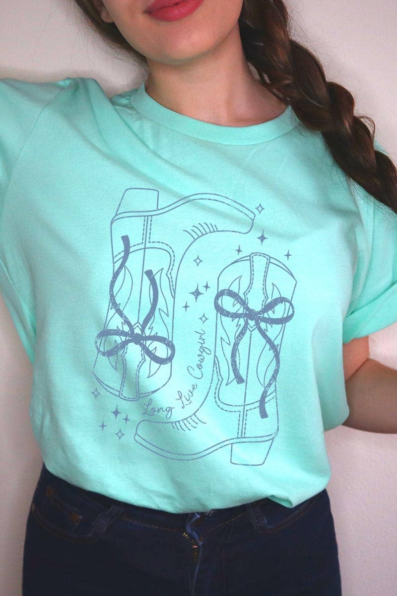 Cowgirl Boots Graphic Tee