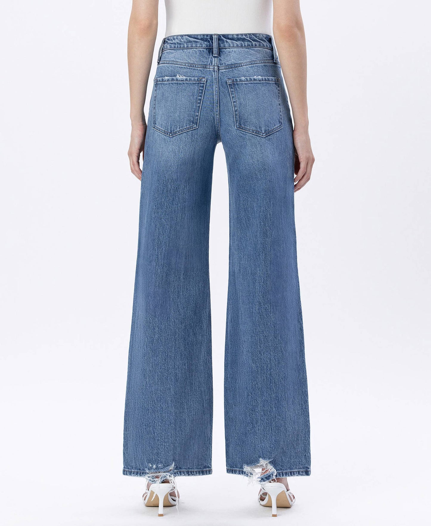BRITNEY HIGH RISE WIDE LEG JEANS