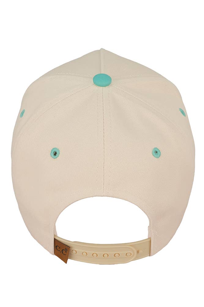 DOG MOM Embroidered Two Tone Trucker Cap