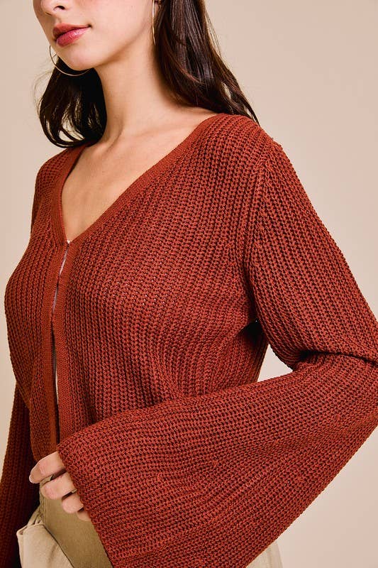 MARI BELL SLEEVE CARDI
