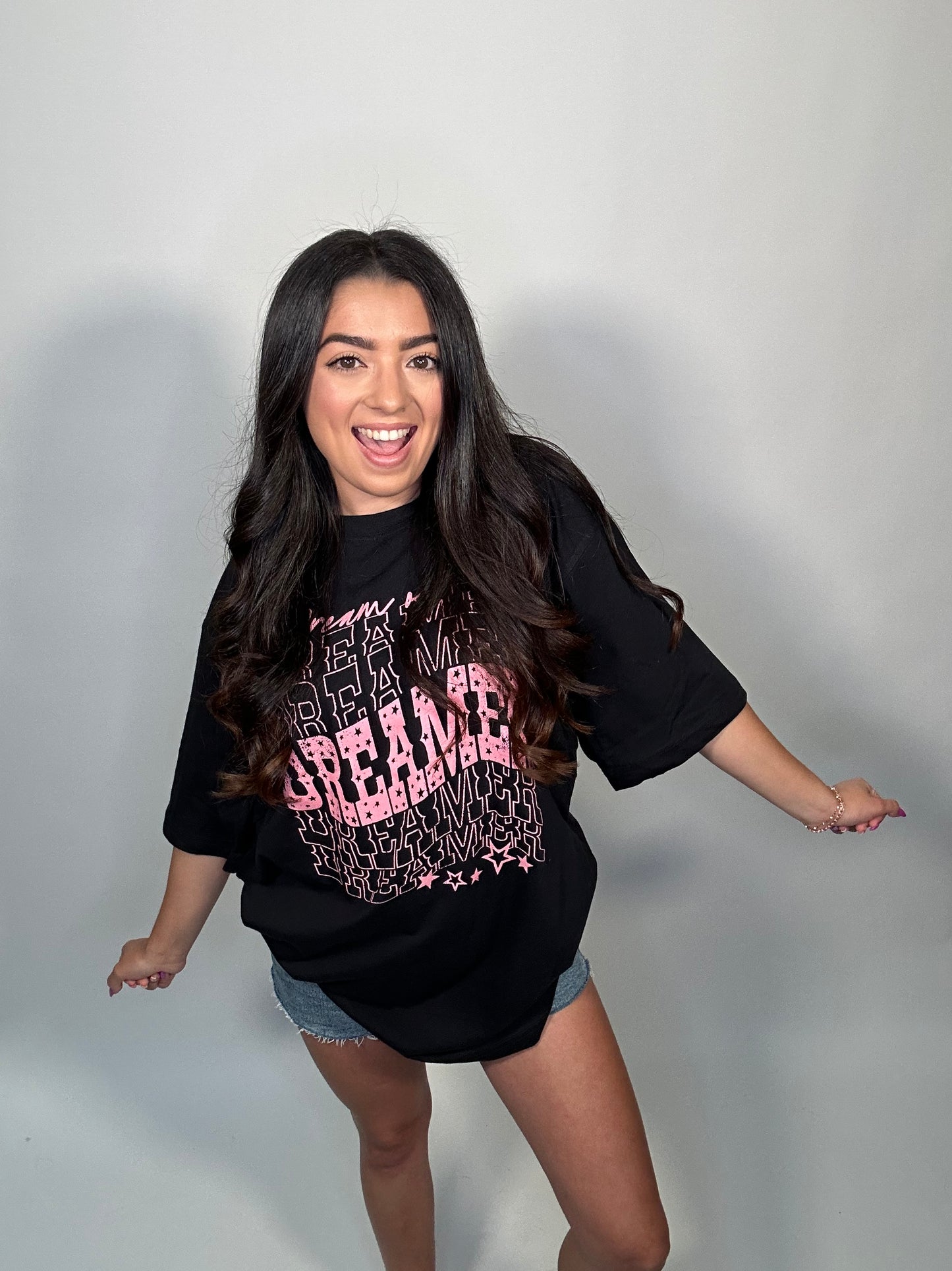 Dreamer oversized graphic tee