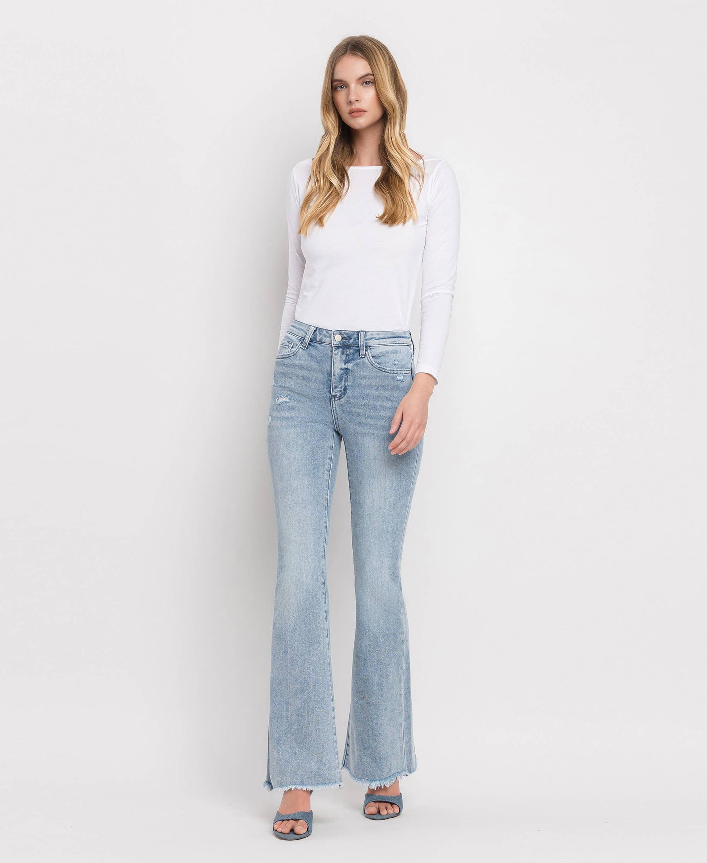 LOVE HIGH RISE CLASSIC FLARE JEANS
