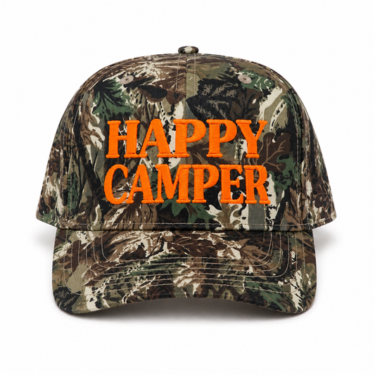 Happy Camper Camo hat