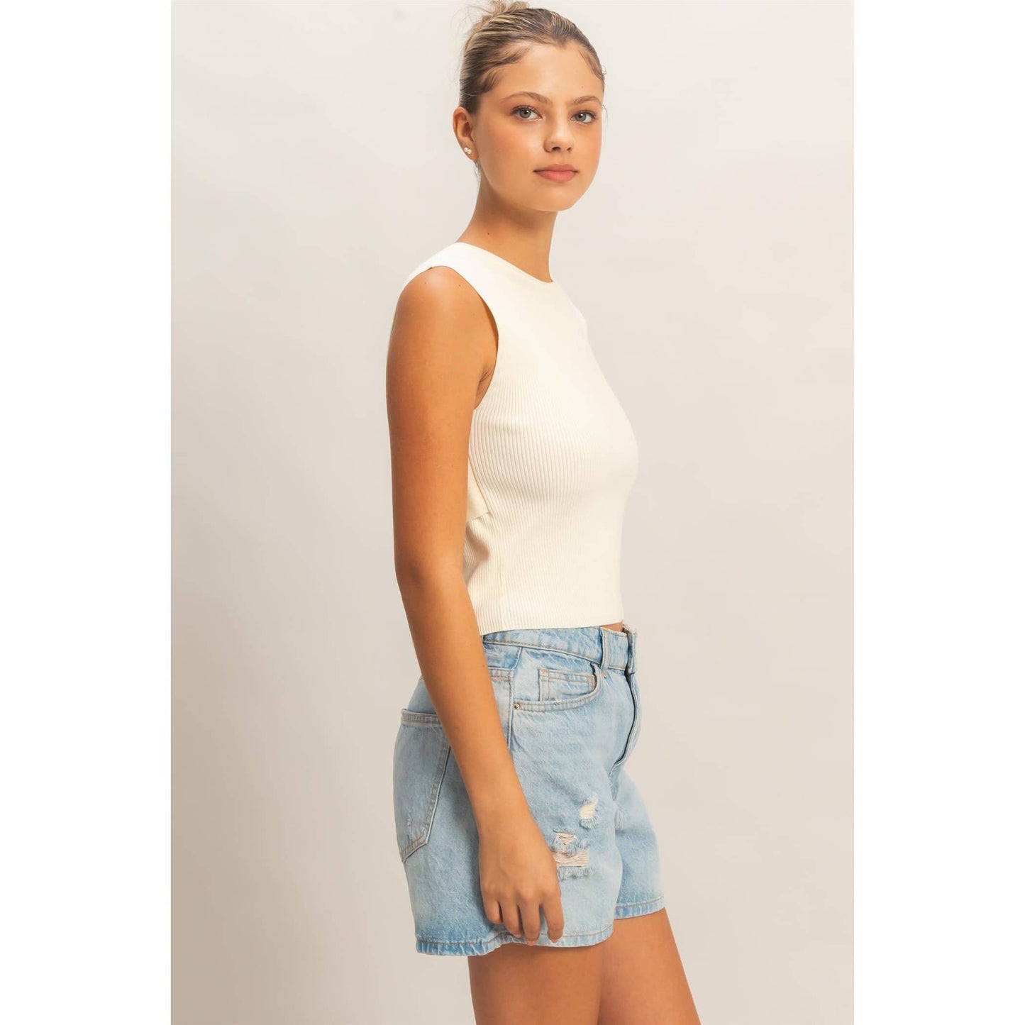 Serena open back top