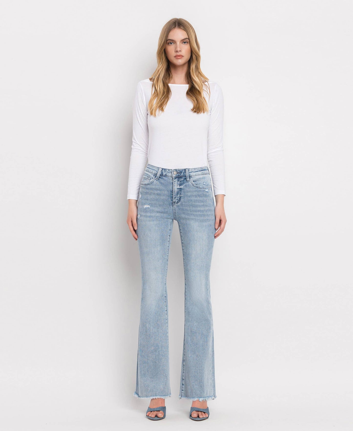 LOVE HIGH RISE CLASSIC FLARE JEANS