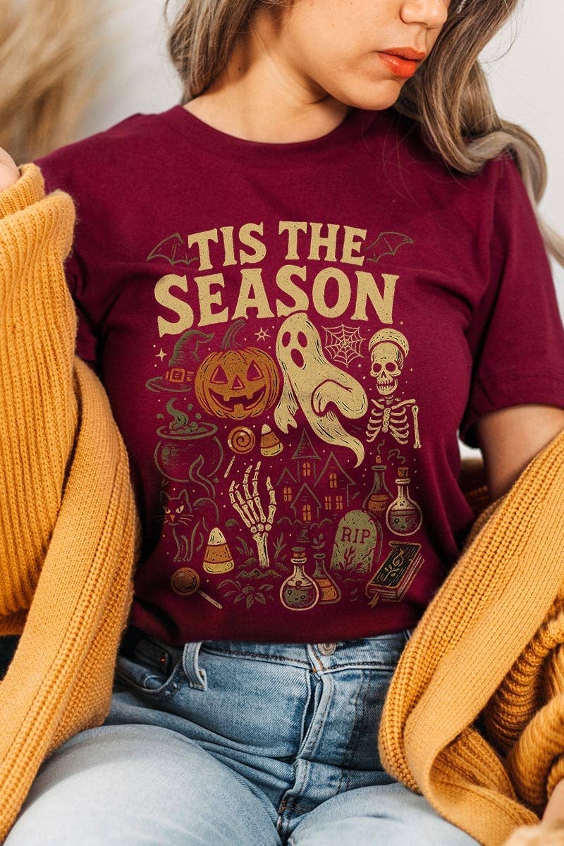 Tis The Season Halloween Graphic Tee